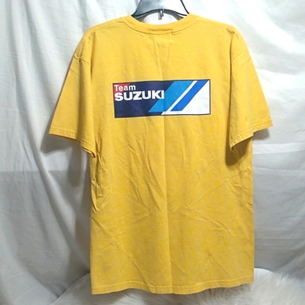 (BX16) SALE! Vintage Team Suzuki Official Race Gear Unisex Shirt Sz.L